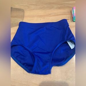 Capezio dance pants blue size xs